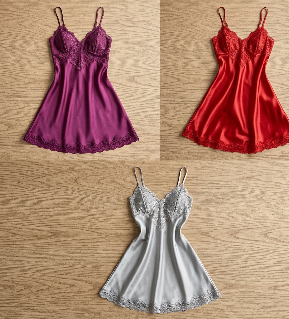 uropean And American Transparent High-end Sexy Nightdress