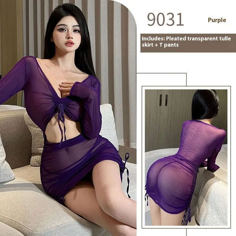 Sexy Lingerie Senior Uniform Role Play